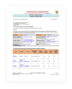 Approval Letter