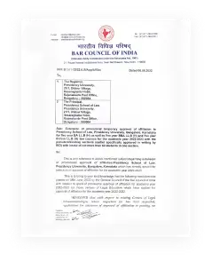 Approval Letter