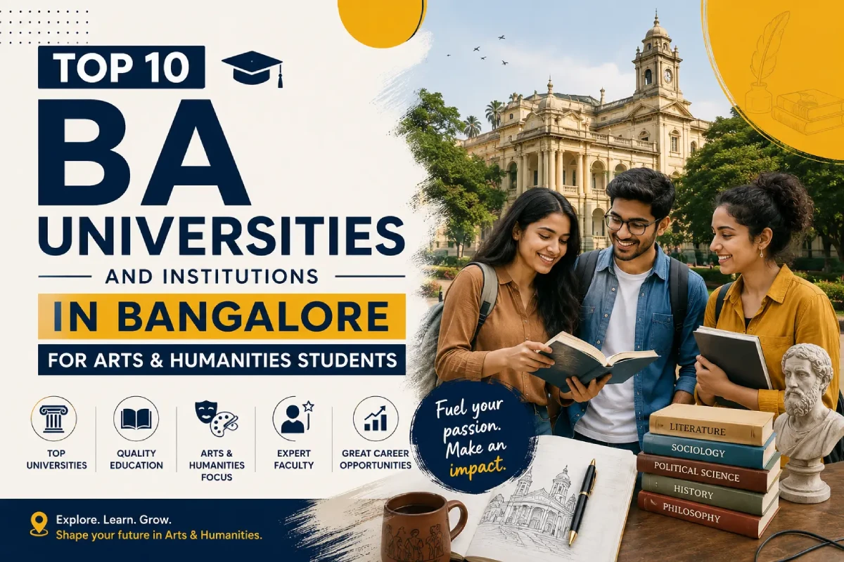 Top 10 BA Universities and Institutions in Bangalore for Arts and Humanities Students