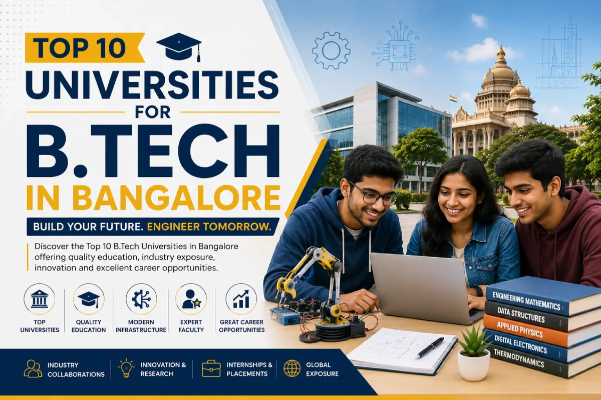 Top 10 Universities for B.Tech in Bangalore