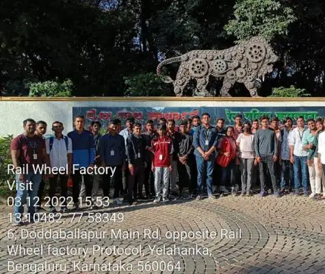 Visit to Rail Wheel Factory