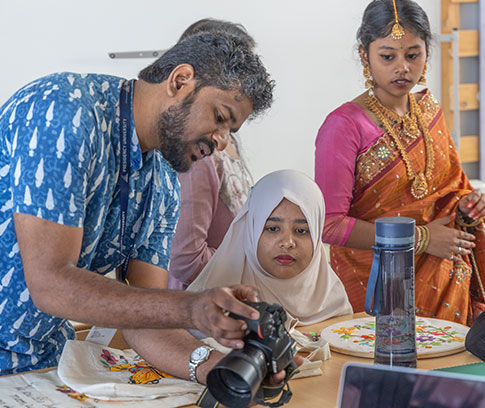 Presidency Foundation students' workshop at the School of Design