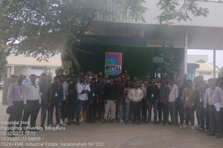 Industry visit to RITTAL Pvt. Ltd.