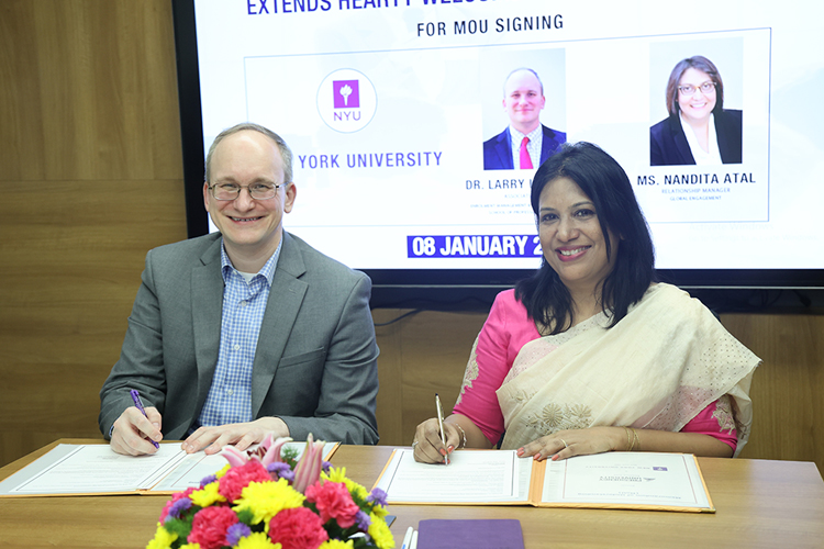 Presidency University signed a MOU with the School of Professional Studies