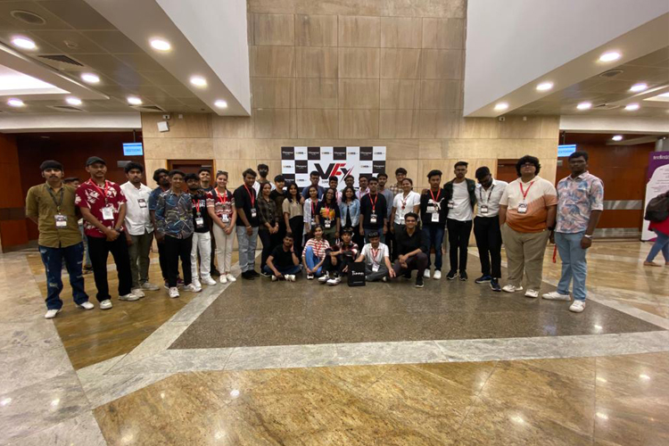 Students visit to the largest VXF Animation Cinema Conclave