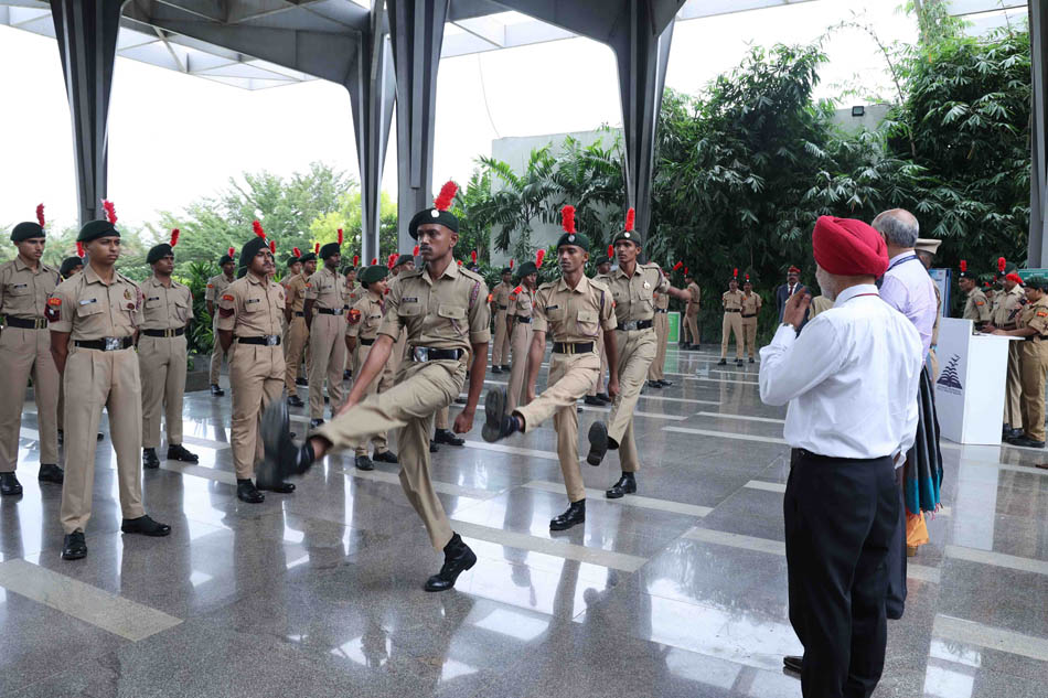 Ranking Ceremony of NCC Cadets