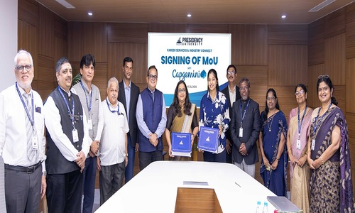 Presidency University Signs MoU with Capgemini to Boost Student Careers