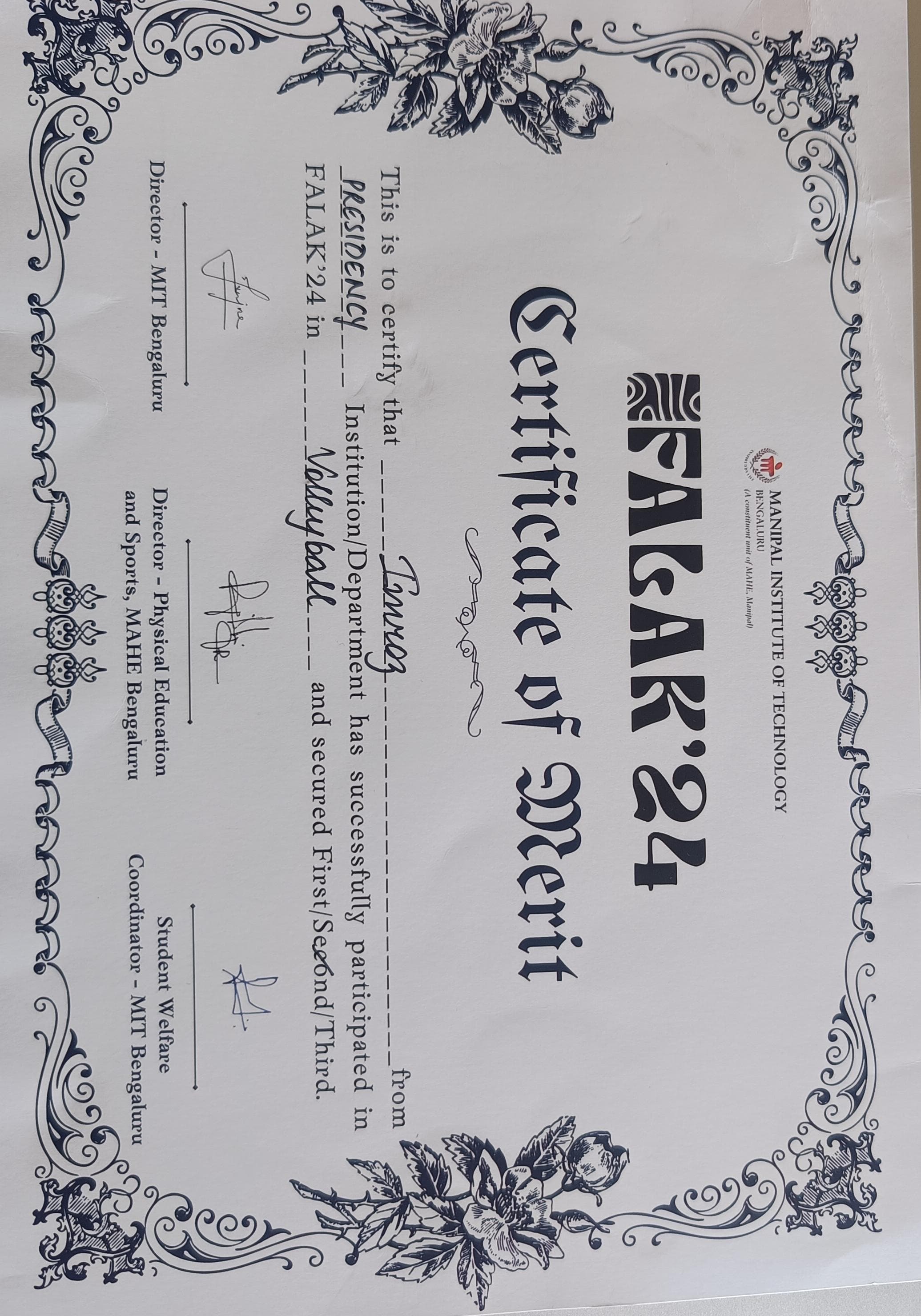 ACADEMIC ACHIEVEMENTS