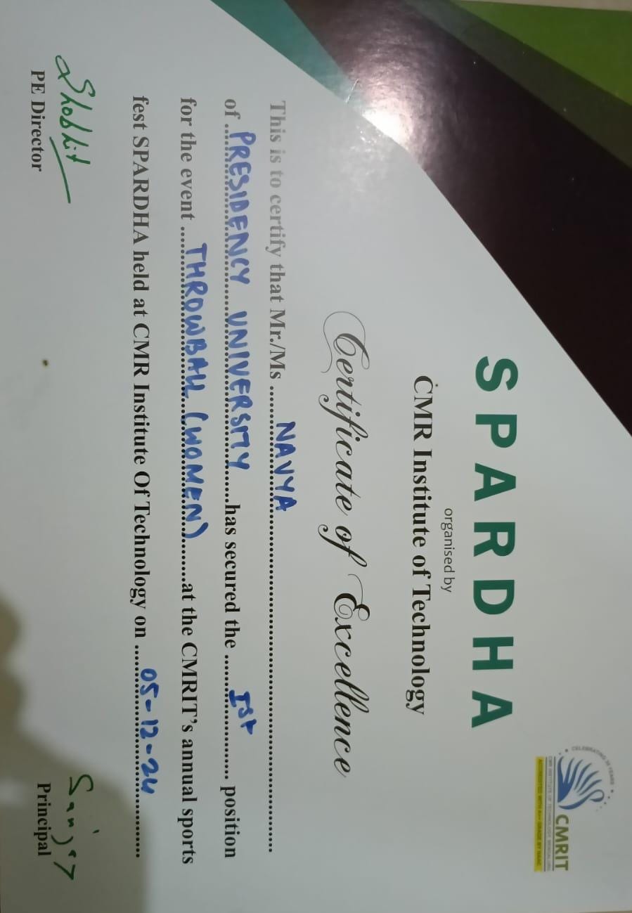 ACADEMIC ACHIEVEMENTS