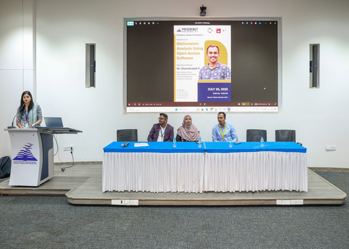 Workshop on Bibliometric Analysis Using Open Access Software