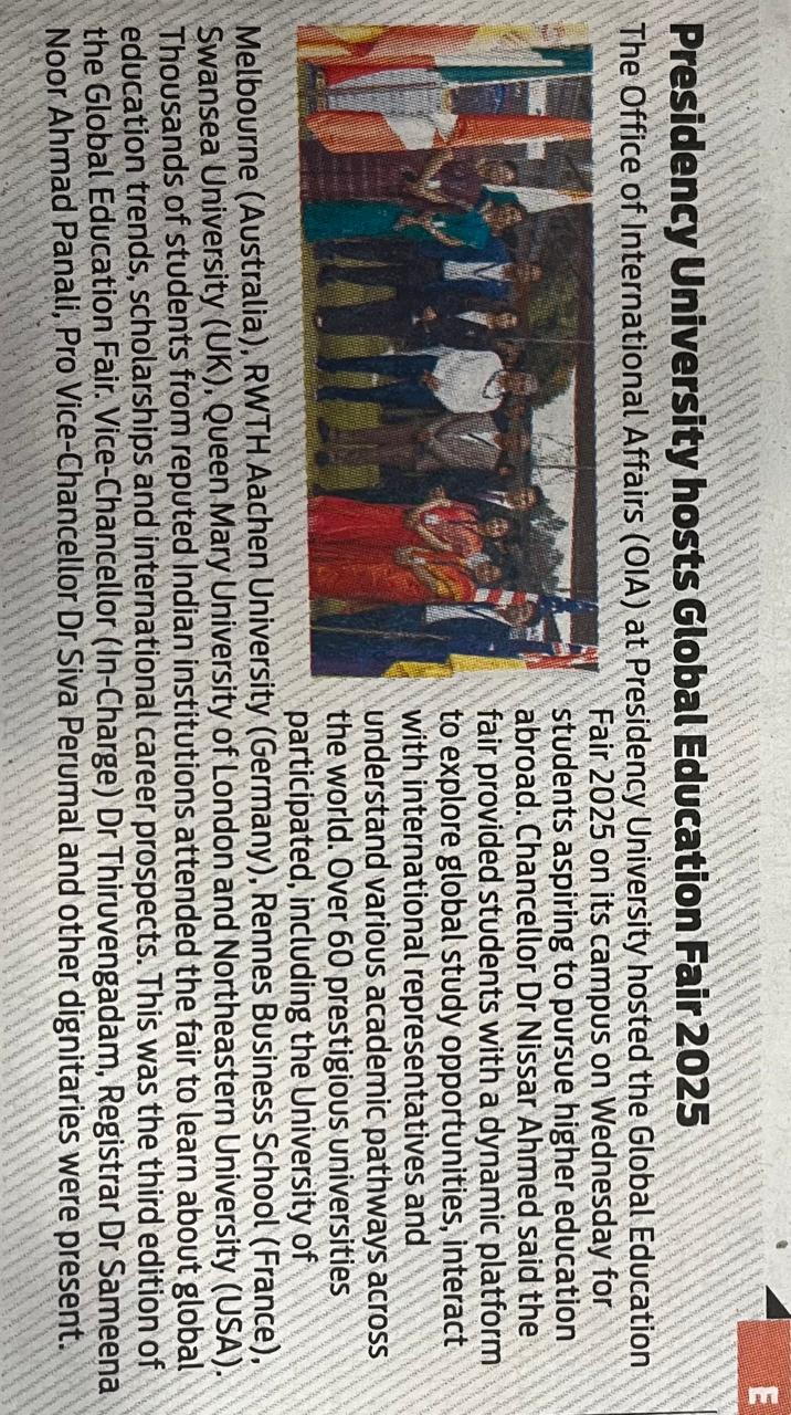 Global Education Fair 2025