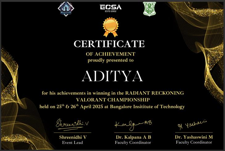 ACADEMIC ACHIEVEMENTS