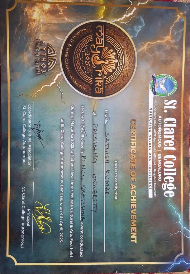 ACADEMIC ACHIEVEMENTS