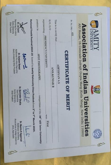 ACADEMIC ACHIEVEMENTS