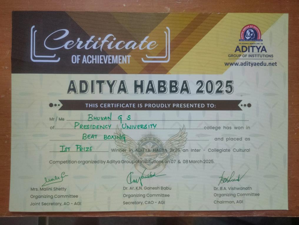 ACADEMIC ACHIEVEMENTS