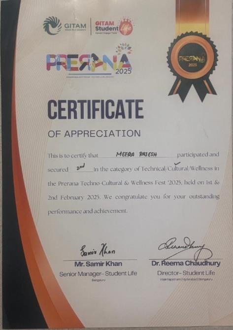 ACADEMIC ACHIEVEMENTS