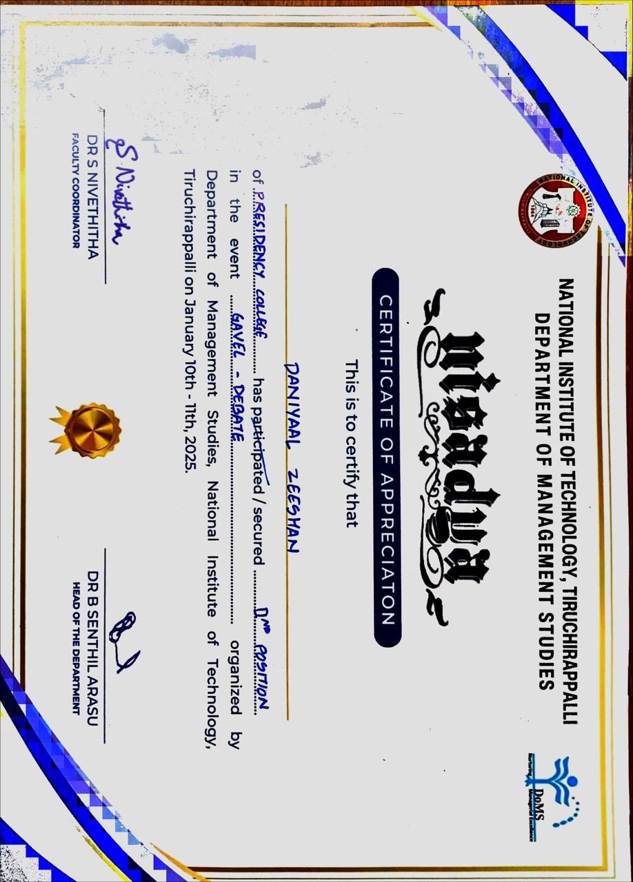 ACADEMIC ACHIEVEMENTS