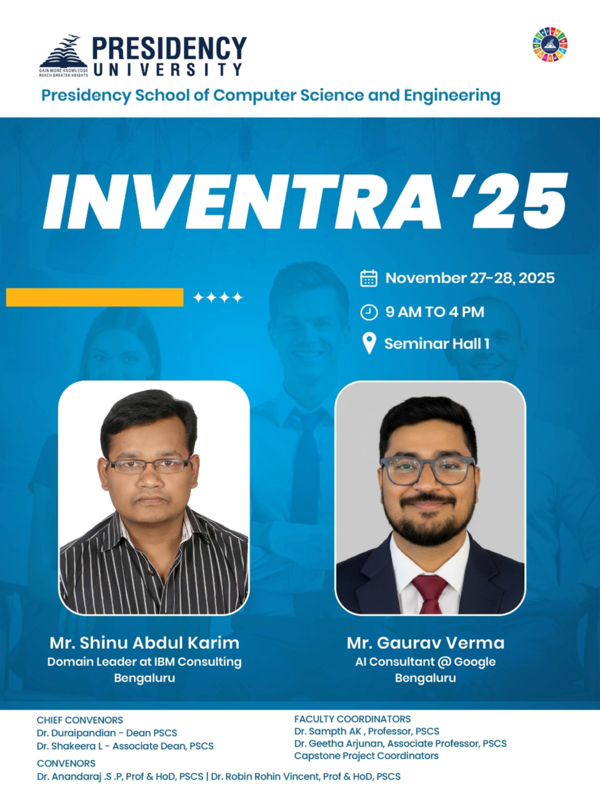 Inventra ’25: Celebrating Student Innovation