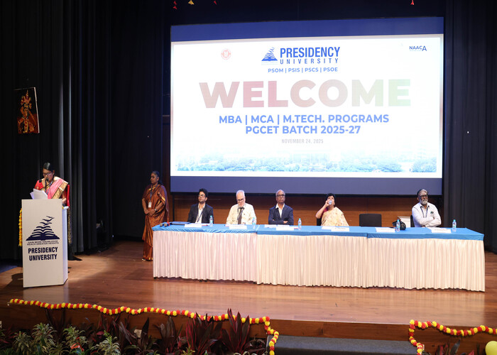 PSOM Welcomes the MBA PGCET Batch 2025–27