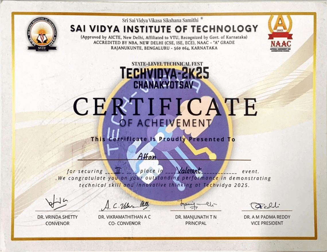 ACADEMIC ACHIEVEMENTS