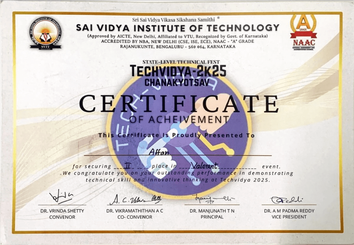 ACADEMIC ACHIEVEMENTS