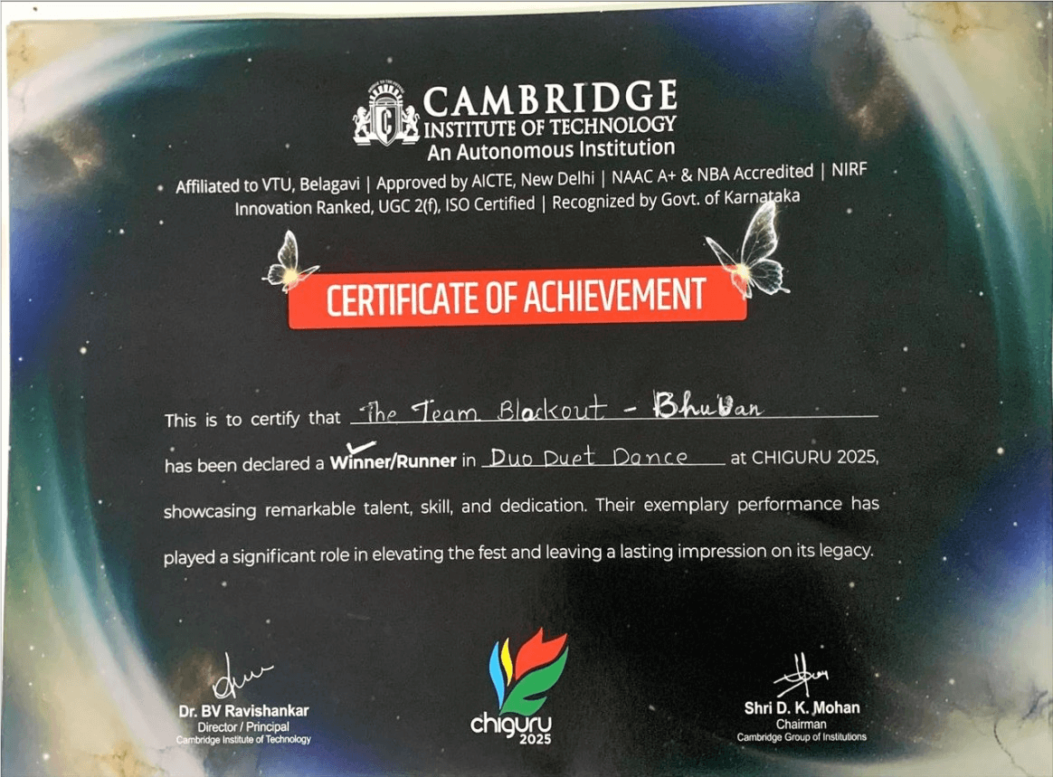 ACADEMIC ACHIEVEMENTS