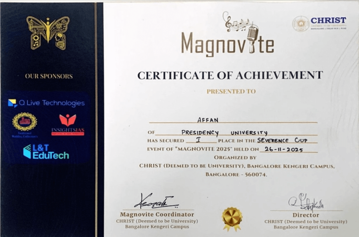 ACADEMIC ACHIEVEMENTS