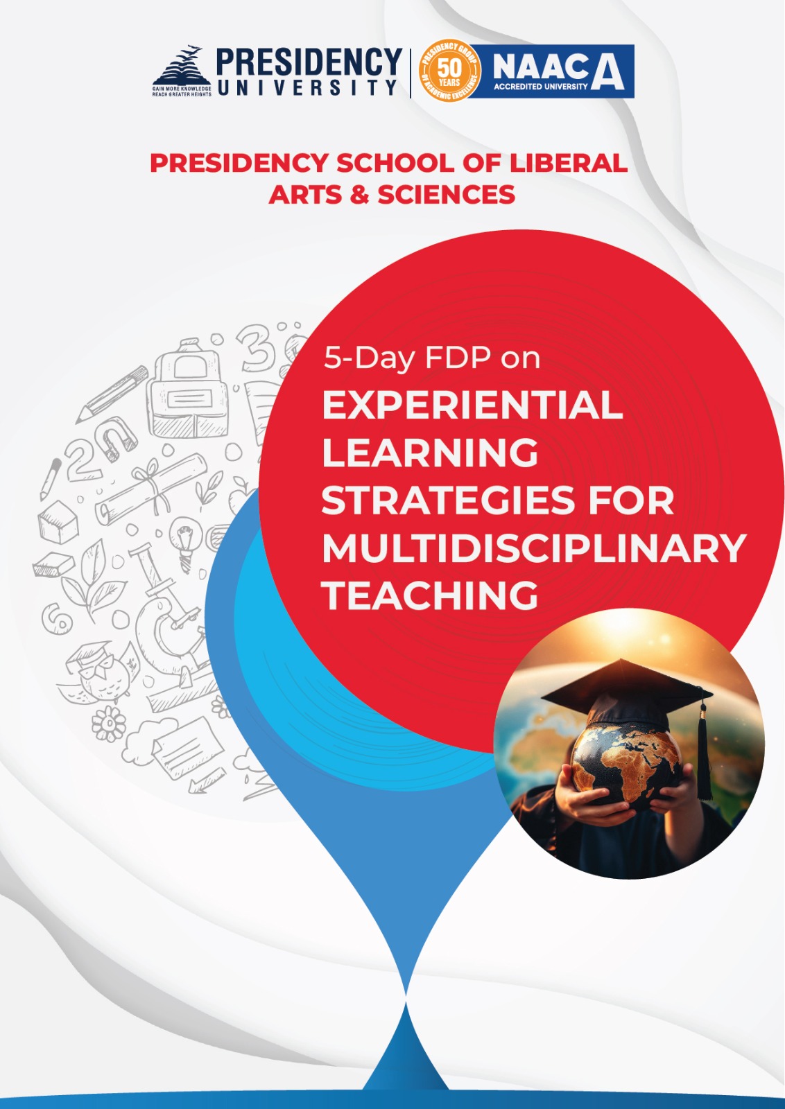 PSOLAS invites faculty members to a 5-Day Faculty Development Programme on Experiential Learning Strategies for Multidisciplinary Teaching.