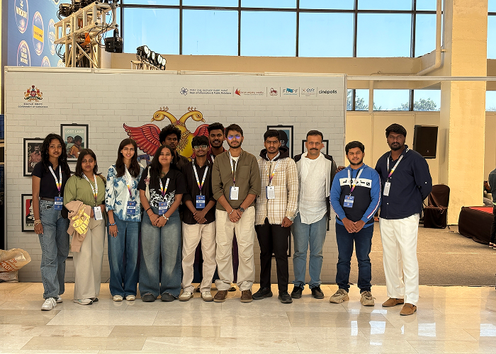 Industrial Visit to the 17th Bengaluru International Film Festival