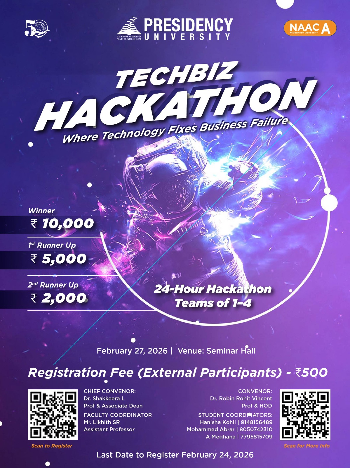 TechBiz 2026 – 24-Hour Tech Revive Challenge