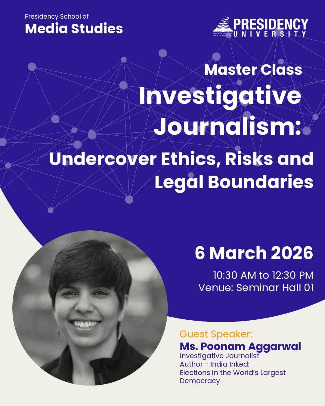 SOMS Master Class: Uncovering the Ethics and Risks of Investigative Journalism