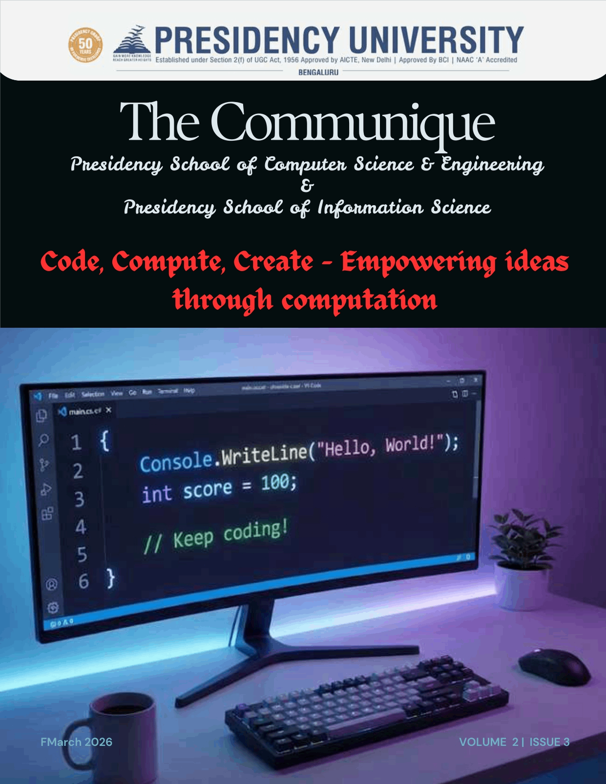 Communique Volume 2 Issue 3