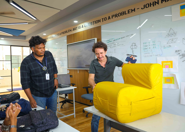 SOD Hosts Modular Furniture Workshop with Architect Fabio Azzolina