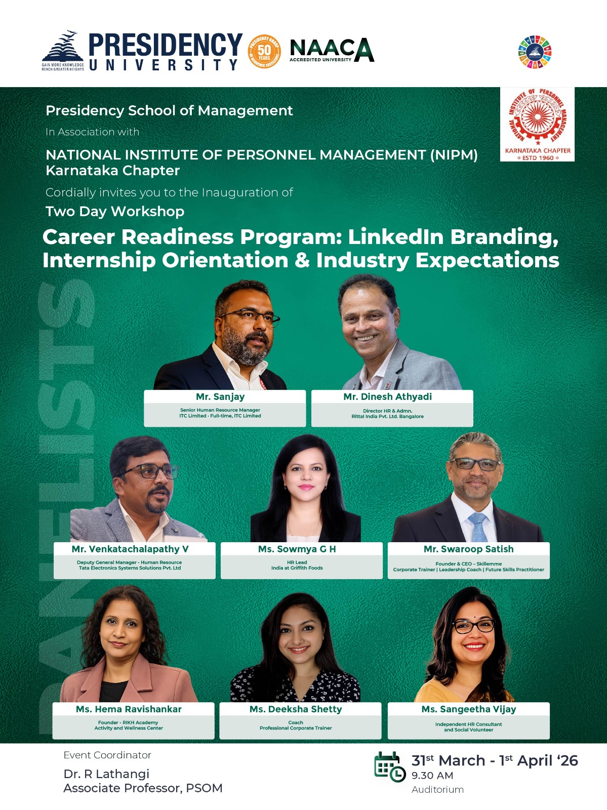 SOM Career Readiness Programme for Future Professionals