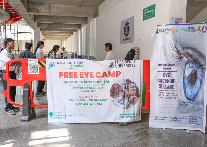 SOAHS Students Support NSS Eye Check-Up Camp Initiative