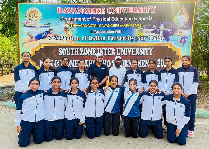 SoAHS student shines in AIU South Zone Kho Kho debut