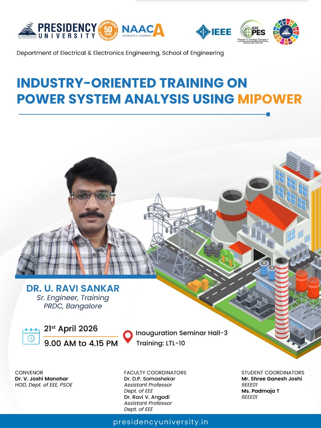 Dept of EEE's MiPower Training Programme