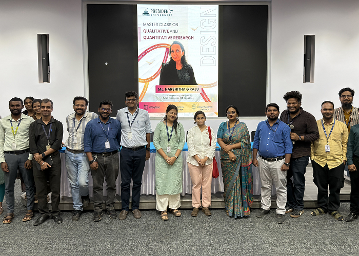 SOD Hosts Master Class on Qualitative and Quantitative Research