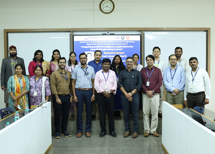 Dept of Civil Engg. Conducts Five-Day Faculty Development Programme on AI Integration