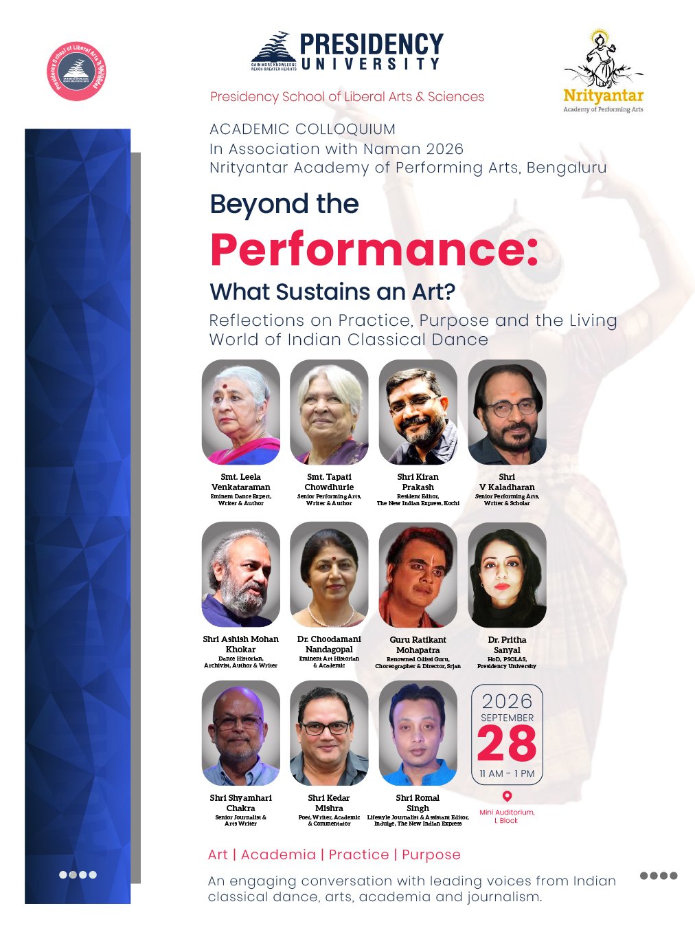 SOLAS: Academic Colloquium on the Practice, Preservation and Future of Indian Classical Dance