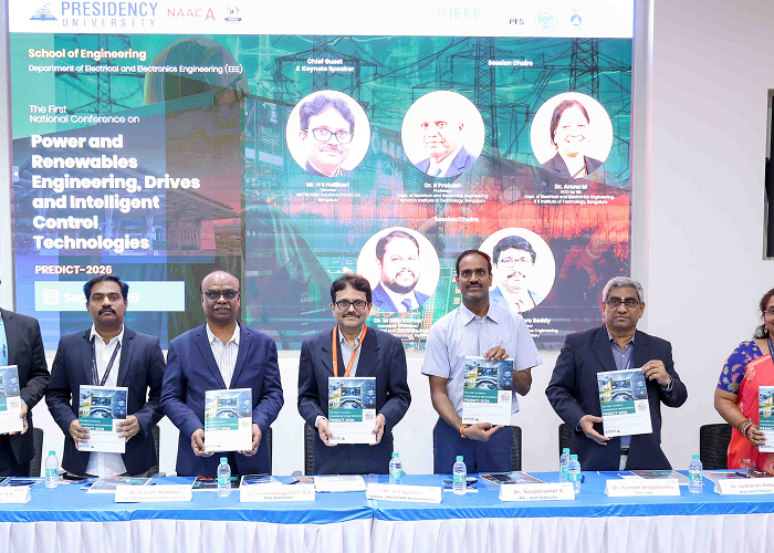 Dept of EEE Organises PREDICT 2026 National Conference on Power and Renewables