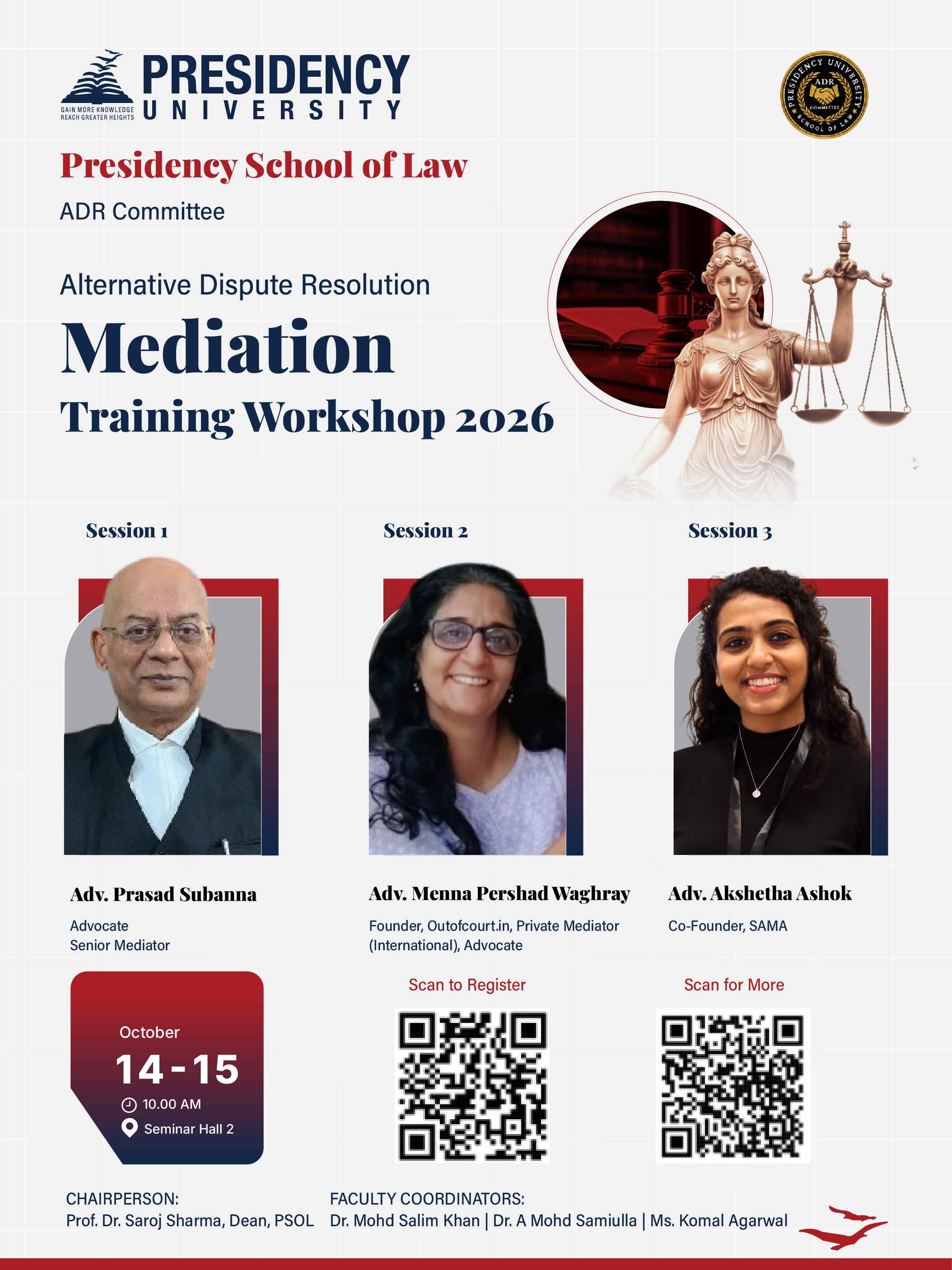 SOL to Host Two-Day Mediation Training Workshop