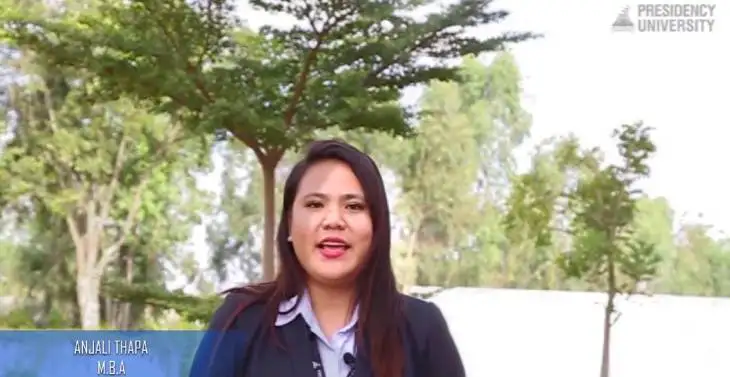 Presidency University - Testimony - Anjali Thapa, MBA