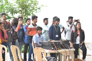 students get together for varied club activies				
