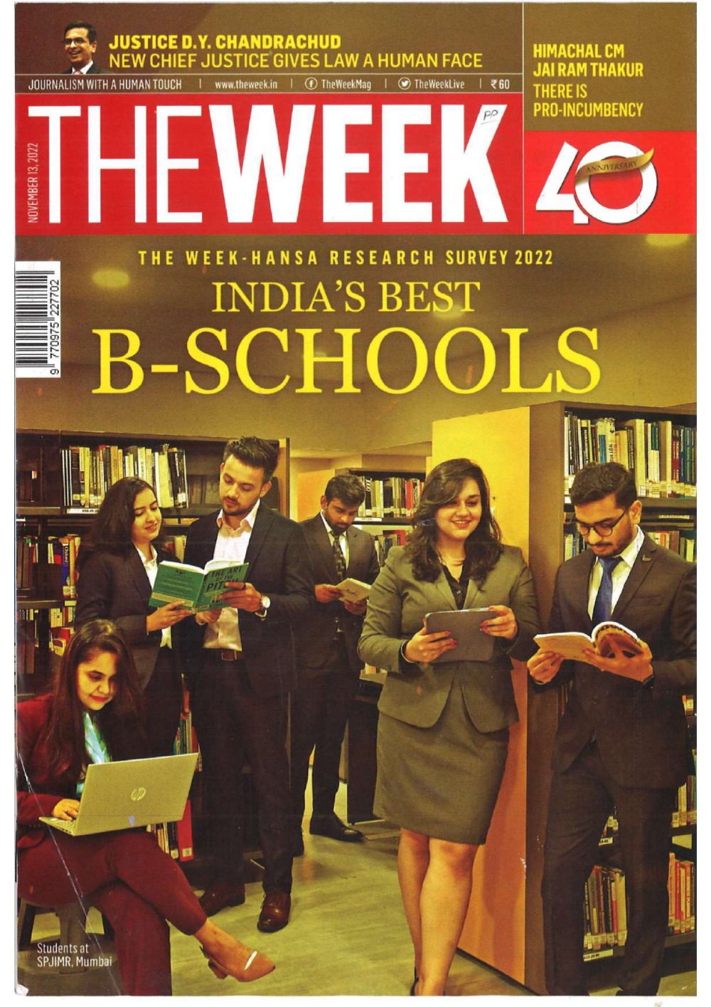 The Week - Hansa Research Survey 2022 India's Best B-Schools. November 13, 2022_page-0001
